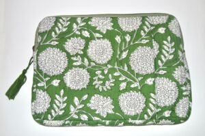 Funda de ordenador - Girasol blanco