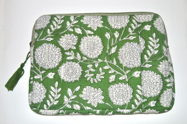 Funda de ordenador - Girasol blanco