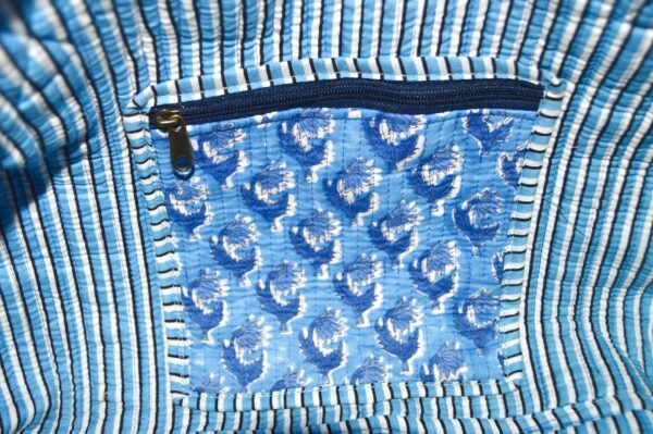 Bolsa de viaje - Girasol azul - Imagen 4